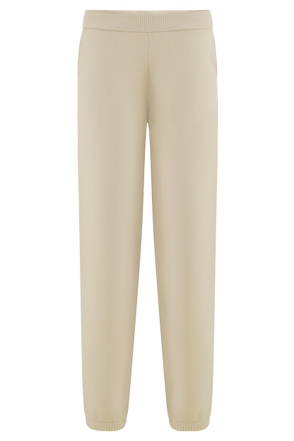 ROF Sami Örgü Jogger - Camel