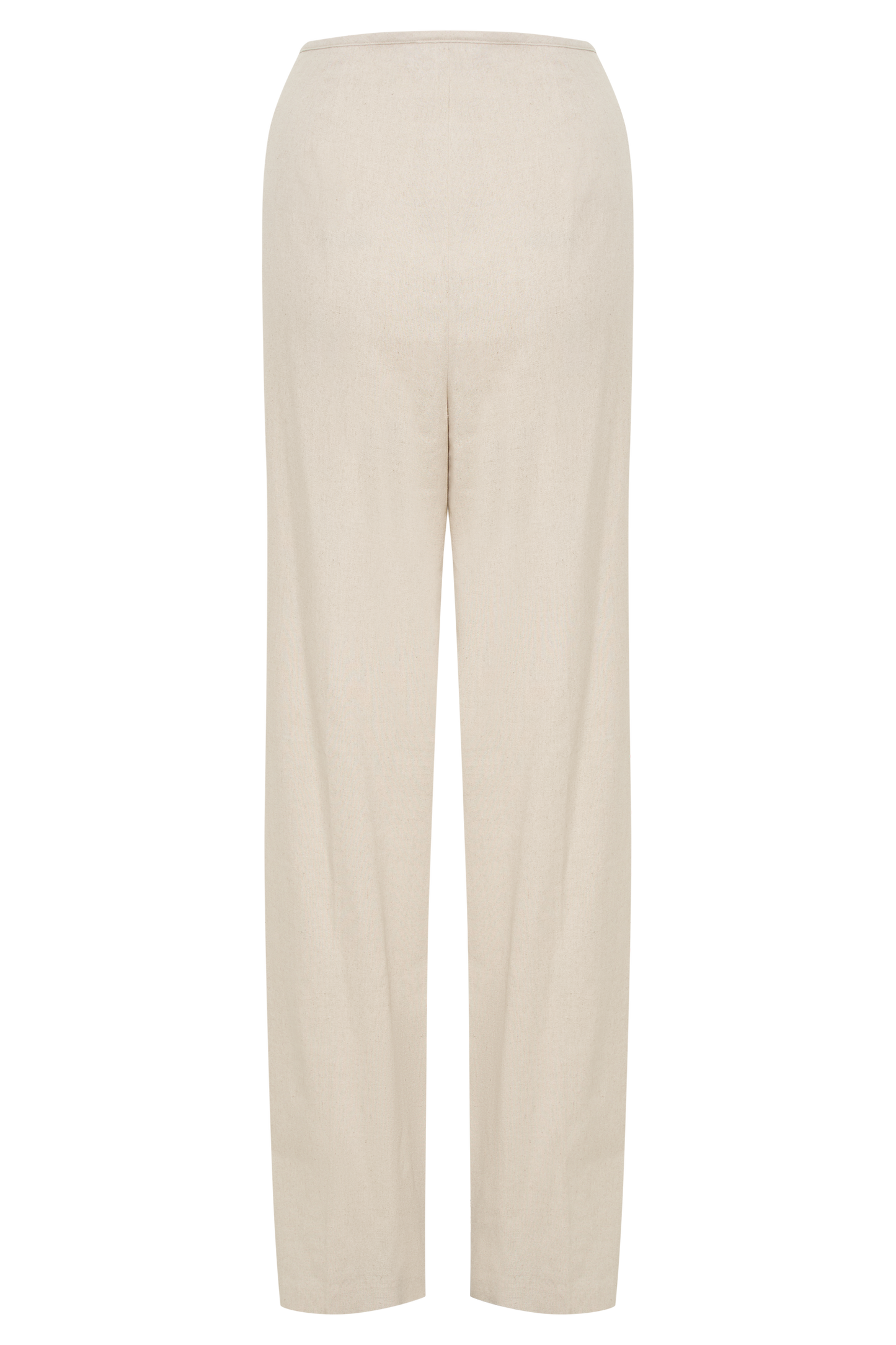 ROF Adrina Düz Paça Keten Pantolon - Naturel
