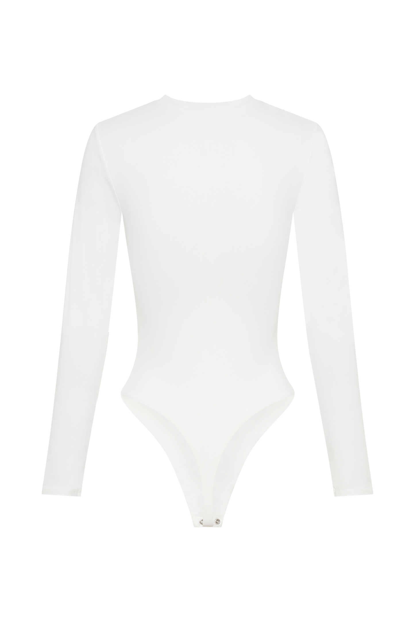 ROF Delilah Uzun Kollu Bisiklet Yaka Body - Beyaz